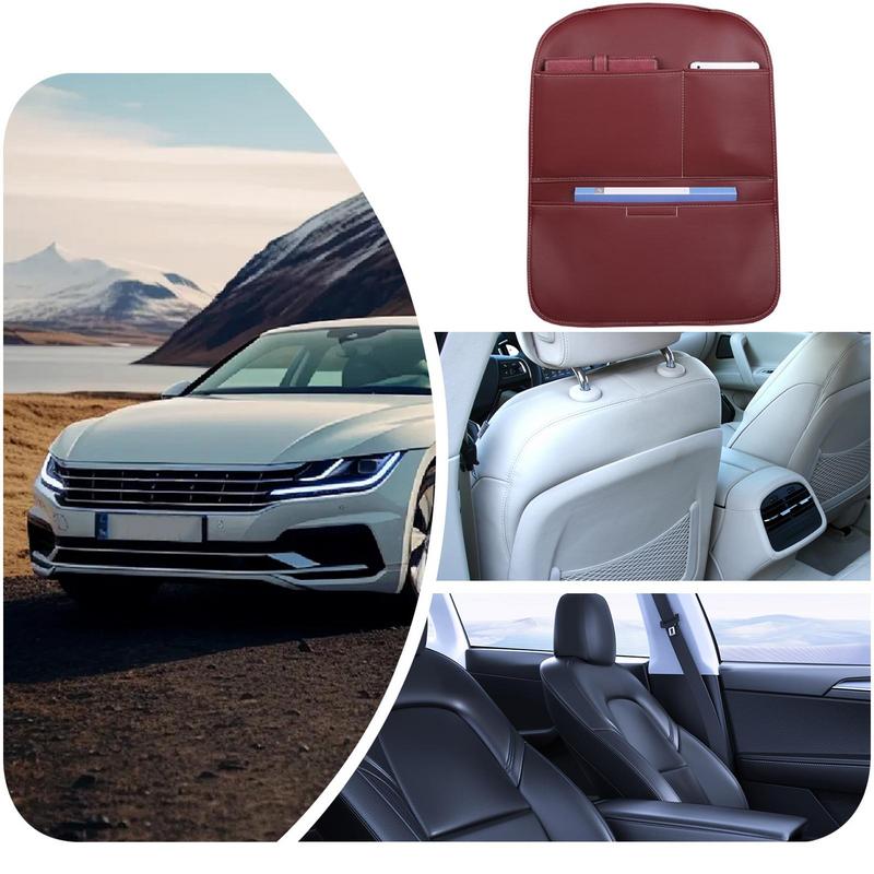 Back Seat Protector For Kids Automotive Car Back Seat Cover With Storage Automotive Car Back Seat Cover Kick Mats Protect From