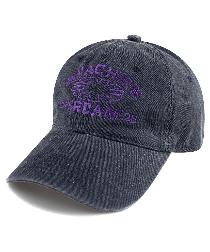 Bichiseuaenkeulim 23-25 Pigment Ball Cap-Navy