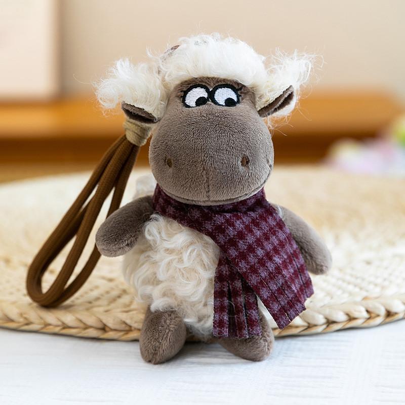 Cute Sheep Plush Pendant With Soft Pp Cotton For Kids And Teens Gift