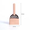 Cat Litter Scoop Set with Base Long Handle Clashing Cat Poop Tool High-Grade ABS Plastic Durable Kitten Toilet Cleaning Tool Pet