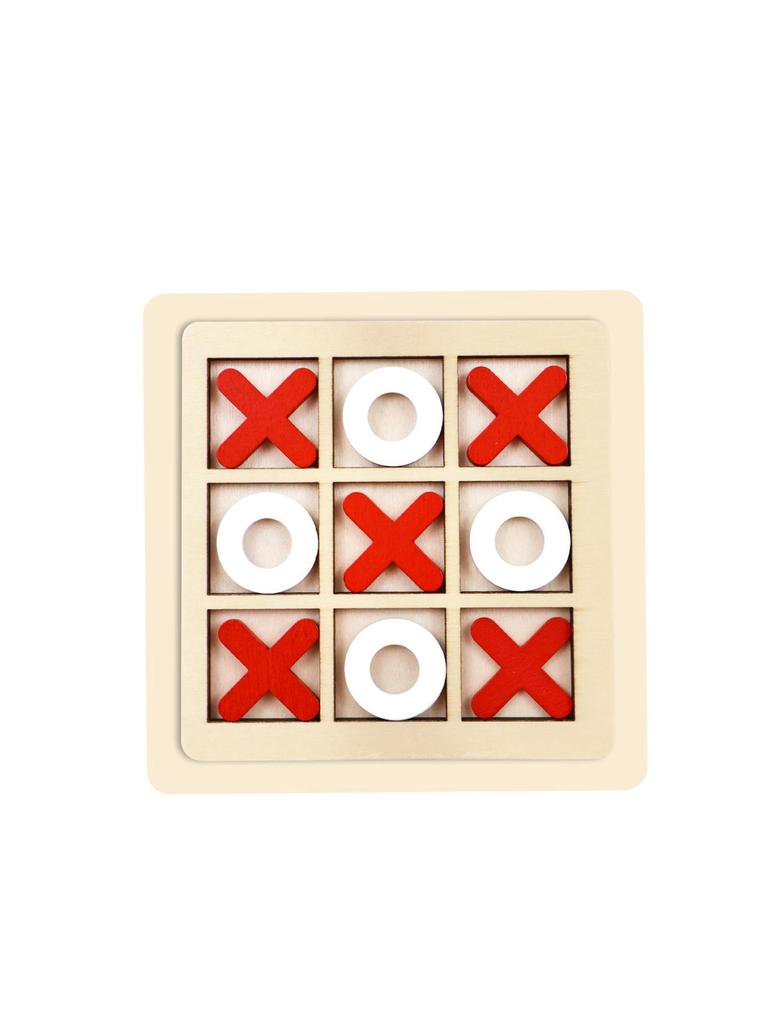 Children's Tic-Tac-Toe Puzzle: Logical Thinking & Concentration Training Toy for Two-Player Interactive Desktop Game