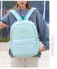 2025 New ethnic style 3-piece backpack set Female Korean version bow printed woman backpacks fresh student school bags rucksack