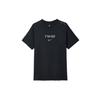 Sportswear Letter Print Design Comfortable Pullover Short Sleeve T-Shirt Men T-Shirts Black FZ5416-010