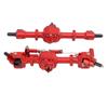RC Metal Bridge Set Aluminum Alloy Red High Strength Remote Control Car Parts Accessories