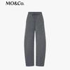 MO&Co. Women's Lightweight Knit High-Waist Sweatpants