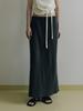 LOEUVRE H-Line Maxi Jersey Skirt Sw6Ms778_2Color