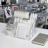 Acrylic Organizer for School Supplies Desk Organizer, Multi Compartments Pen Pencil Holder, Clear Desktop Storage Workstation Organization Drawer Box,