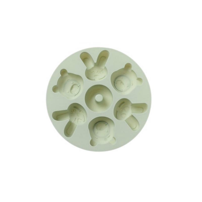 Cartoon Silicone Mold Cake Baking Mold Handmade Soap Chocolate Ice Mold Cake Rice Cake Mold