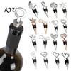 Home Bar Essentials Decorative Wine Bottle Stoppers, Reusable Alloy Corks, Secure Seal Sealing Cork for Party Stopper Red Preservation In Kitchen