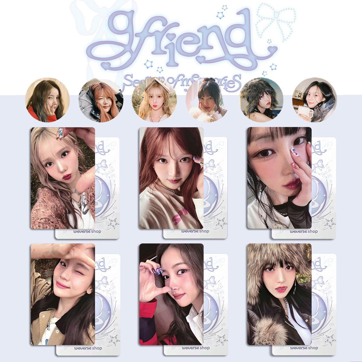 Фотокарточки к 10-летию GFRIEND: Бонусный набор «Сезон воспоминаний»