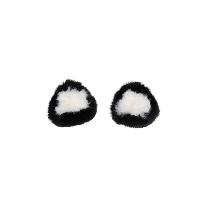 3D Cat Ear Plush Hairclips - Cute Japanese Style Bangs Accessories