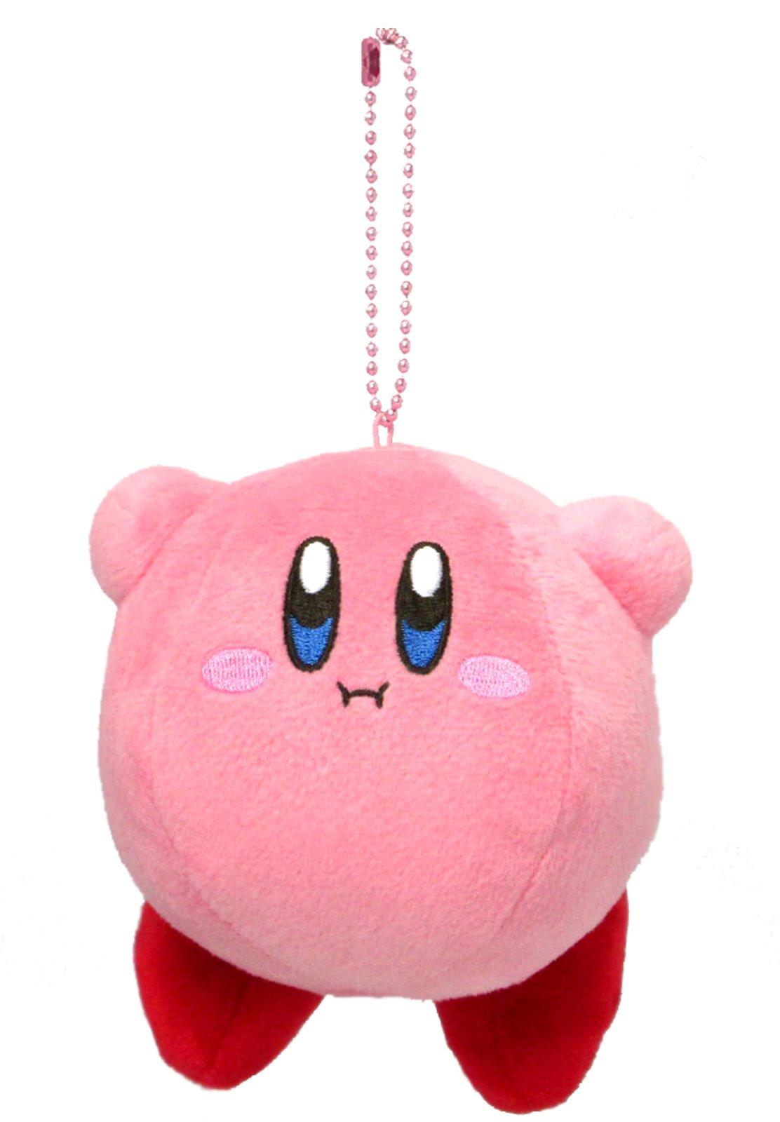 Sanei Kirby All Star Collection Hovering Mascot Plush Toy W10×D10.5×H8.5cm KPM04