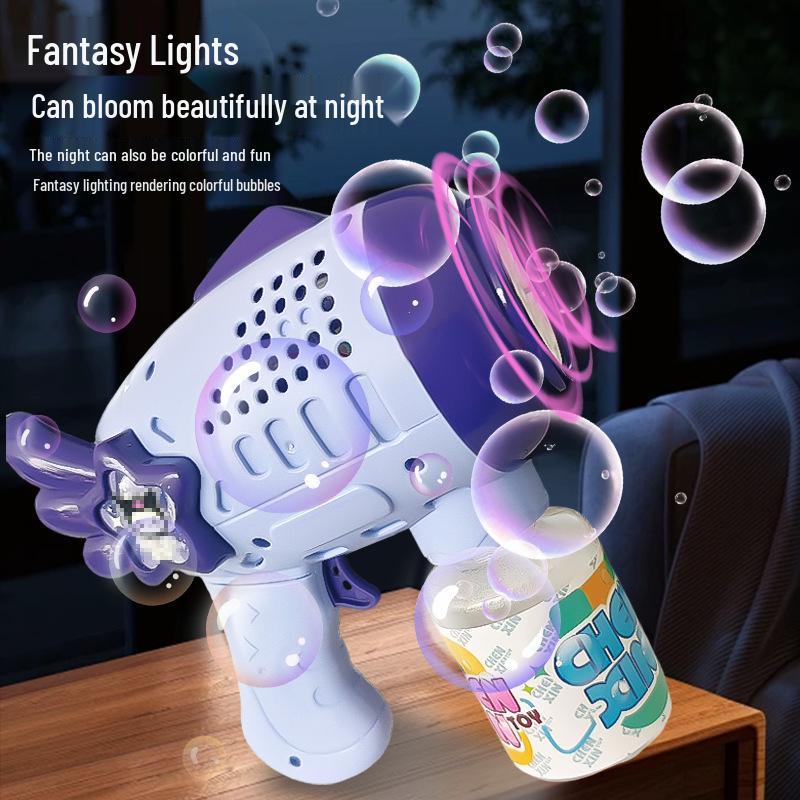 Automatic Multi-Bubble Gun for Kids - Outdoor Play Toy