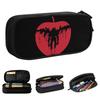 Fashion Deathnotes Anime Pencil Cases Shinigami Ryuk Pencil Box Pen for Student Bags School Supplies Zipper Stationery