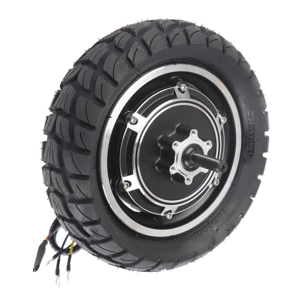 10in Electric Scooter Wheel Motor Hub Motor Accessory Replacement for Electric Motorcycle Electric Bicycle 36‑60V