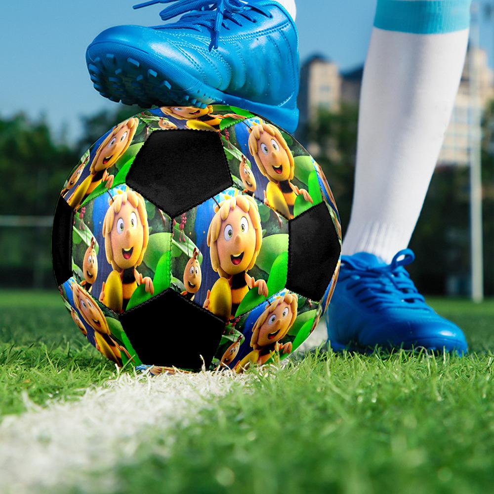 Maya the Bee Theme Size 5 Soccer Ball, Suitable for Both Indoor and Outdoor Matches, a Gift Suitable for Everyone.