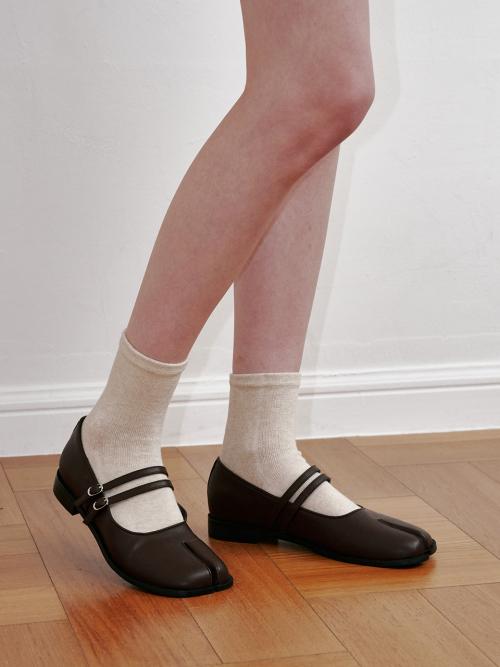 [FORRR] Tabi Mary Jane mit zwei Riemen 26001