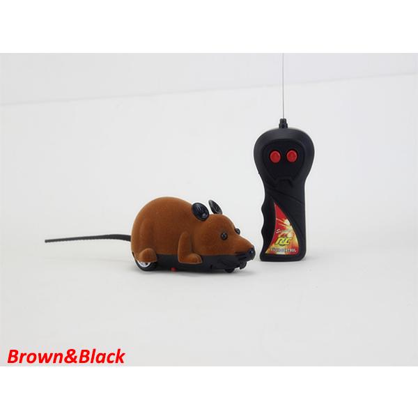 Pet Cat Mice Toy Wireless RC Gray Rat Mice Toy Remote Control Mouse for ...