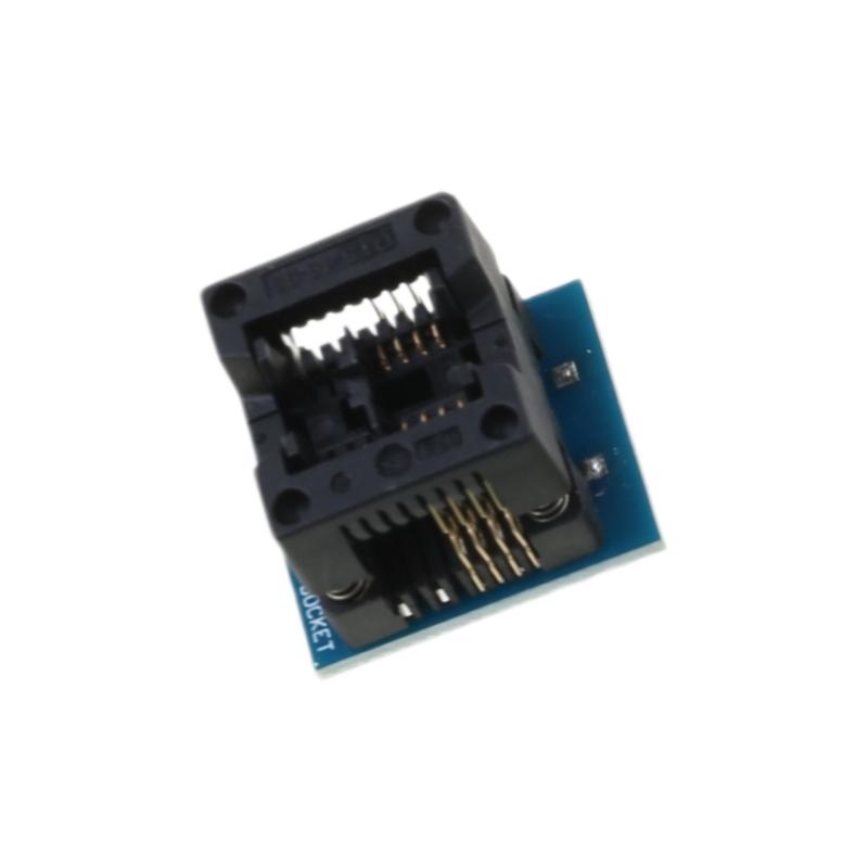 USB Programming Series Comprehensive Set for BIOS Flash Memory with SOP8 Test Clip and SOP8 SOIC8 to DIP8 Adapter