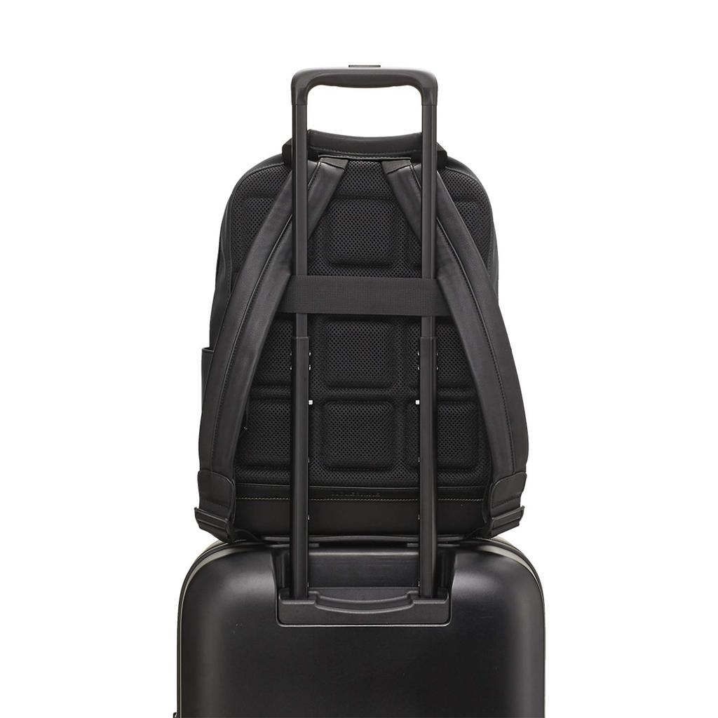 Moleskine Backpack, Fits 15-inch Laptop, Business Backpack, Backpack Collection, Soft Touch PU Leather, Black