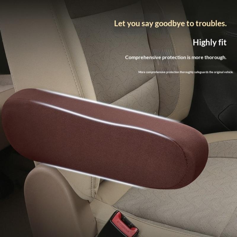 Easy-To-Install Car Armrest Protector - Breathable And Non-Slip Minimalist Design Suitable For All Seasons