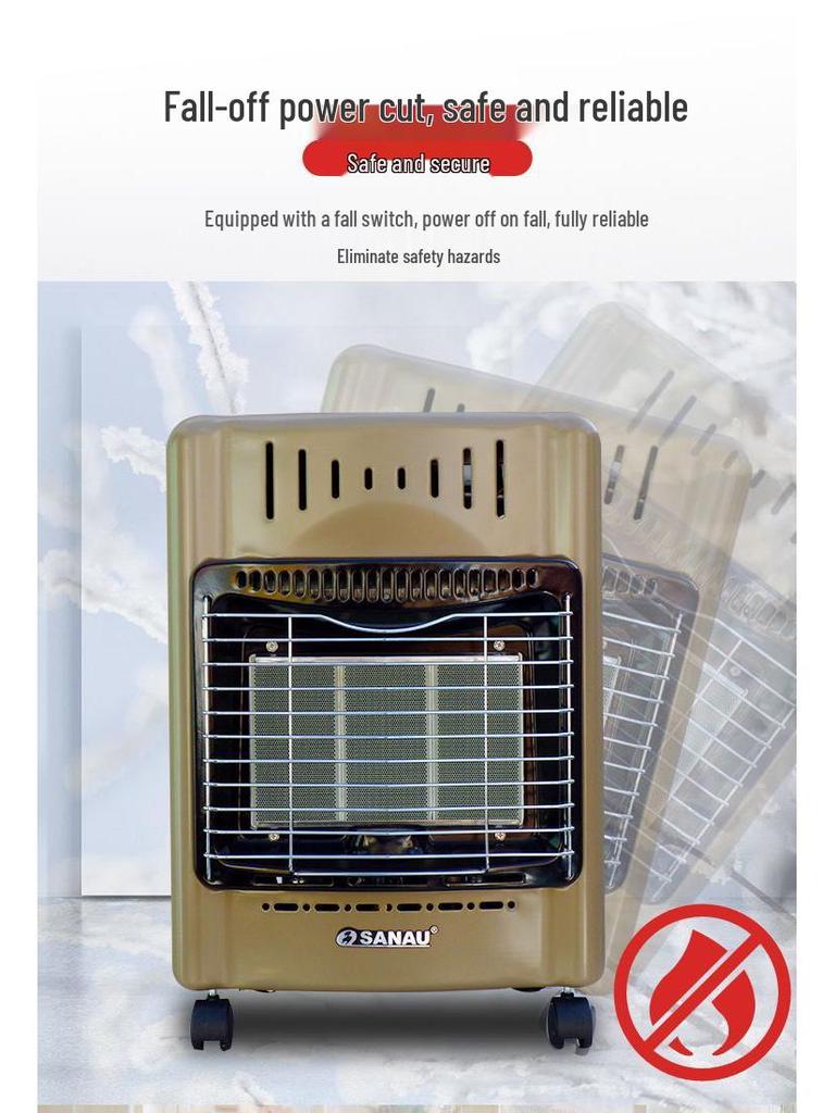 Sannuo Portable Household Gas Heater for Liquefied and Natural Gas