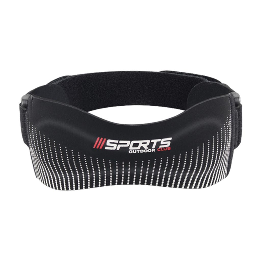 Adjustable Knee Strap Breathable Knee Support Wrap Sports Patella Protector Pads for Soccer Basketball Running Jumper Gym Squat