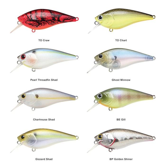 Lucky Craft FAT CB BDS Magic 2.2 - US Standard Color Fishing Lure Crankbait (419 BP Golden Shiner) 65mm