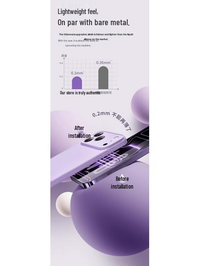 Apple 17 Pro Max Ultracienkie Etui na Obiektyw z Pełnym Pokryciem - iPhone 17 Pro Edycja dla Pary