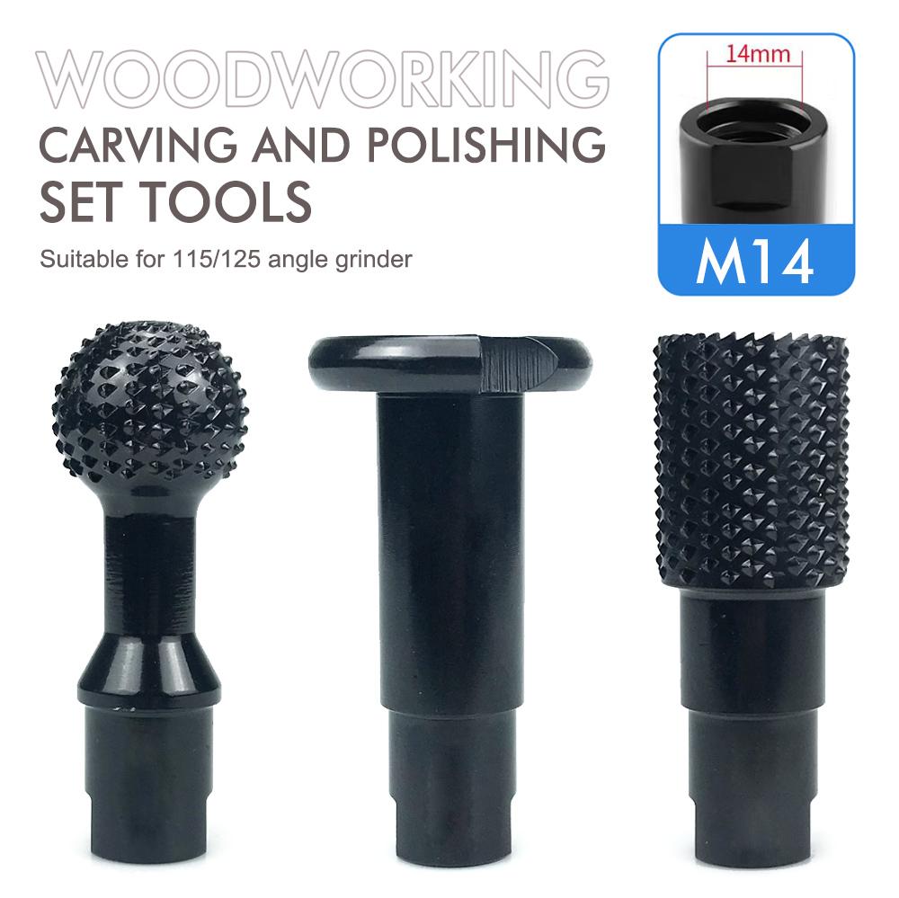 

Набор инструментов для резьбы по дереву и полировки 10/14 мм Насадка для силовой резьбы для угловой шлифмашины Инструмент для резьбы по деревянным канавкам