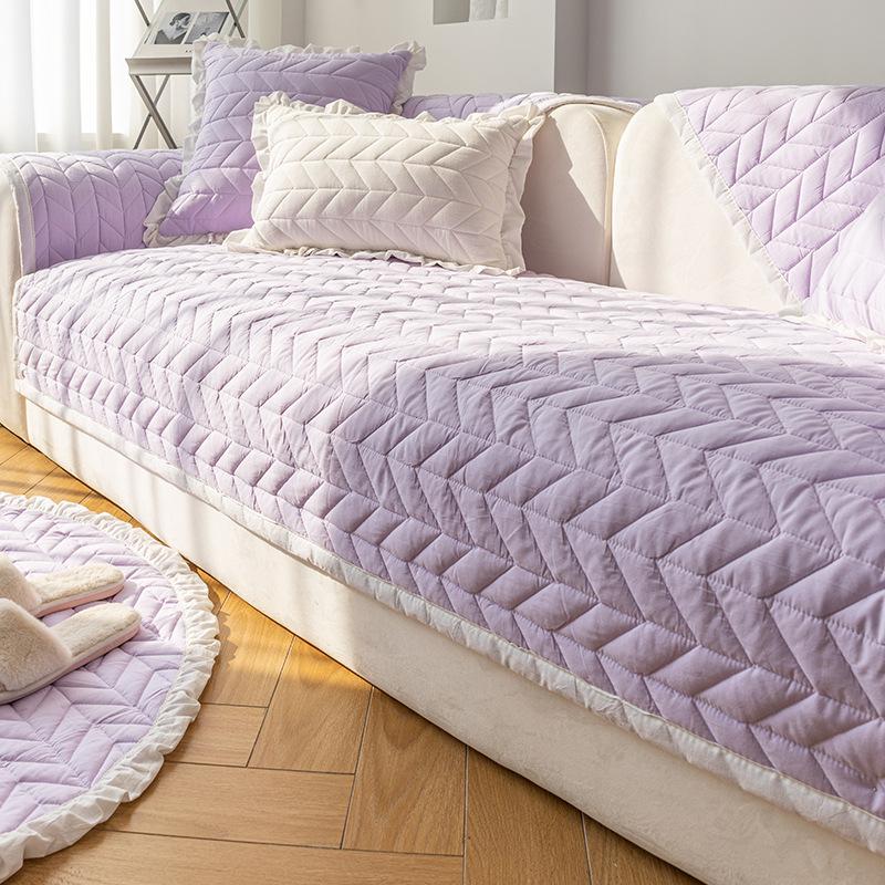 

Высококачественная противоскользящая подушка из стираного хлопка, универсальная для всех сезонов, современный простой противоскользящий чехол, тканевая подушка сиденья, утолщенная 70*70cm