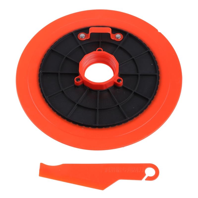 Grease Gun Oil Suction Pan Oil Pan Plate Tool for 400/600/800/900CC Grease Gun