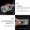 2Pcs For Toyota Sienna LED Car Door Warning Light Projector Ghost Shadow Laster Logo Welcome Modification Lamps Auto Accessories
