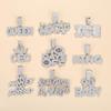 European & American Hip-Hop ICE Diamond CEO Letter Pendant Necklace - Trendy Unisex Jewelry