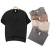 Men Short Sleeve O Neck Vintage Do Old T-shirt Pure Cotton