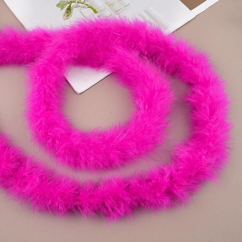 Colorful Turkey Feather Strips for DIY Crafts and Christmas Decorations