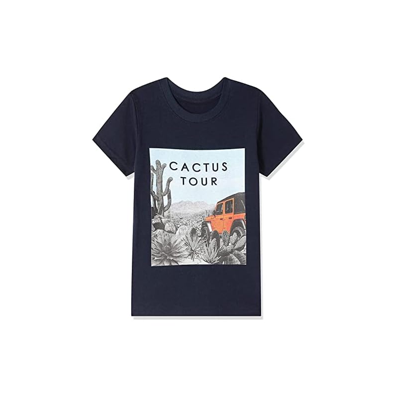T2F Boy's Solid Regular Fit T-Shirt (BYS-TSRT-16_Multicolor 5 9 Years-10 Years)