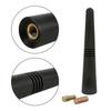 Universal Mini Car Roof Antenna – 6.5cm Black Short FM/AM/DAB Antenna with Screws for Strong Radio Signal (Vehicle Accessory)