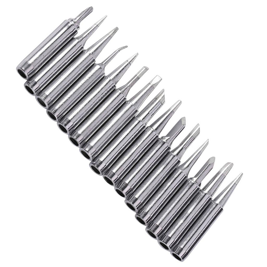 15 Pcs   Free Solder Tip Set Iron Tips 900M T for 936, 937, 938, 969 Soldering Station