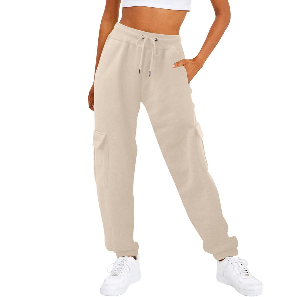 Women's Sweatpants Baggy Casual High Waisted Workout Athletic Bottom Joggers Pants