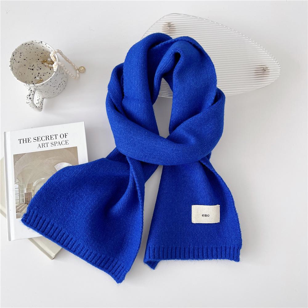 New Solid Color Scarf For Women In Spring And Autumn Versatile Ribbon Wrist Strap Headband Fashionable Decoration Student Neck Protection Small Scarf