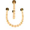 Retro Spanish Alabaster Chandelier - American Style Wall Lamp for Hotel and Office