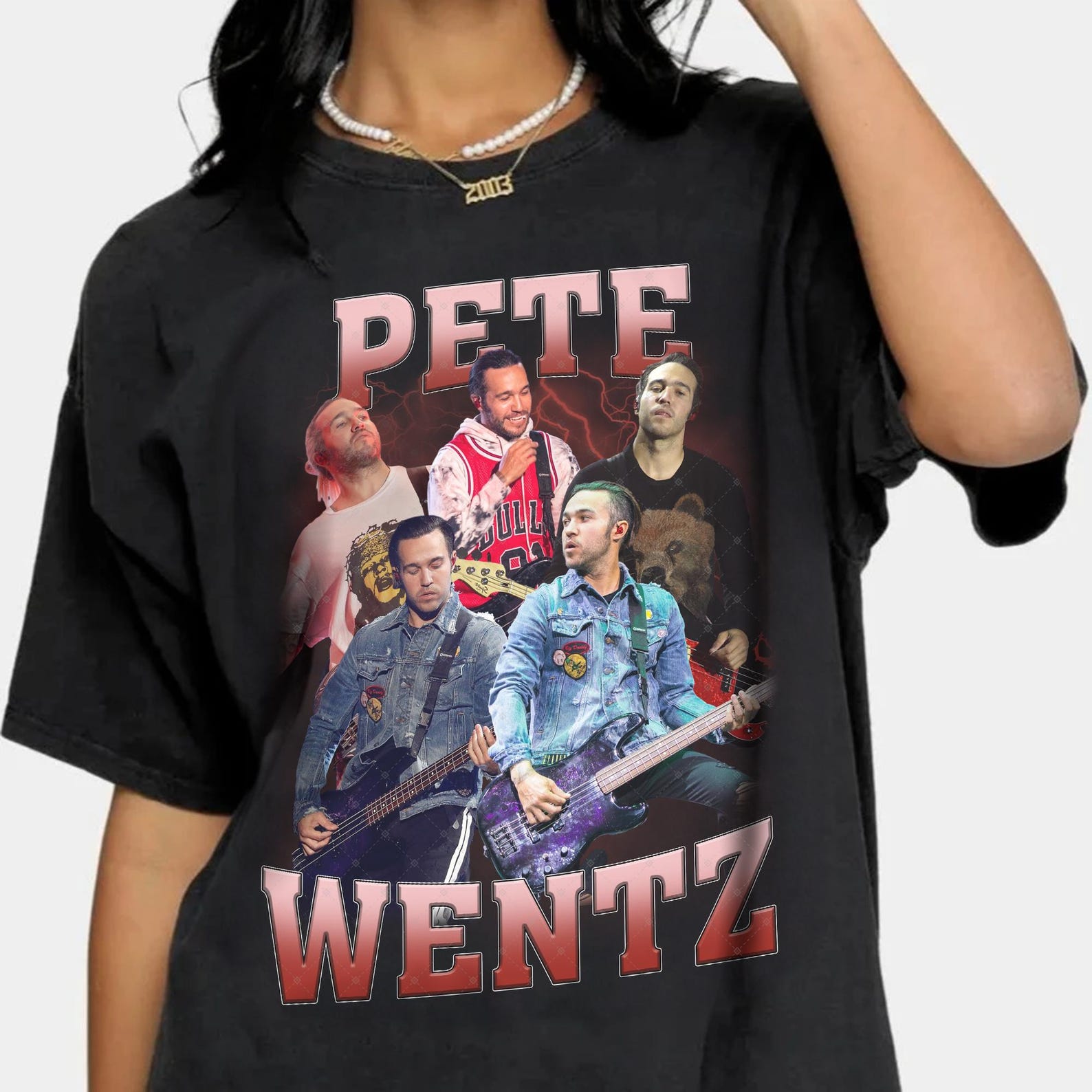 Pete Wentz Bootleg Shirt, Vintage Pete Wentz Shirt, Pete Wentz Unisex Y2k Clothing,Pete Wentz Fan Gift,Retro Pete Wentz Shirt,Trending Shirt L