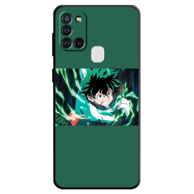 My Hero Academia Phone Case For Samsung Galaxy A03 Core A04 A50 A02 A01 A10 A20e A10s A70 A40 A03s A04s A02s Tpu Soft Bag Cover