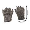 Wolf Claw Halloween Werewolf Gloves Polyester Wolf Claw Hands Animal Gloves  Cosplay