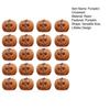 20Pcs Halloween Mini Pumpkin Decorations Resin Miniature Pumpkins Figurines Statues Ghost Themed Crafts Sculptures
