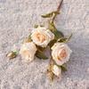 1Pc Home Decor Portable Fashion Realistic Look Wedding Decor Artificial Rose Simulation Rose