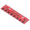 Tracking Module 8 Channel Infrared Detection Sensor PCB 8bit Detector Hunt Board