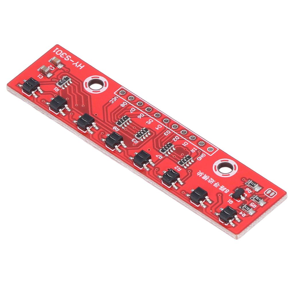 Tracking Module 8 Channel Infrared Detection Sensor PCB 8bit Detector Hunt Board