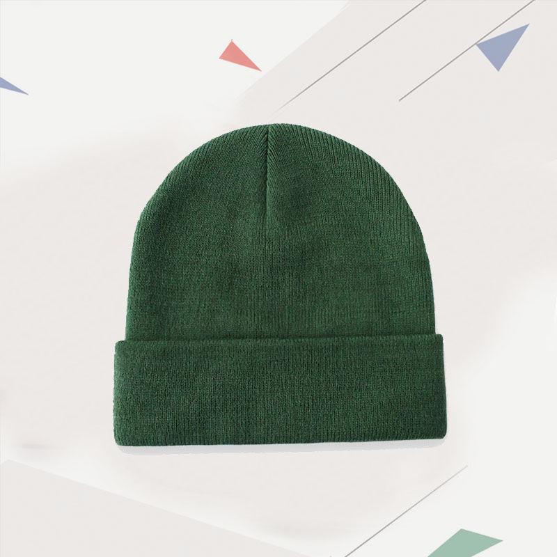 Custom Logo Winter Warm Beanie Personalized Embroidered Knitted Hat Team Stocking Skull Balaclava DIY